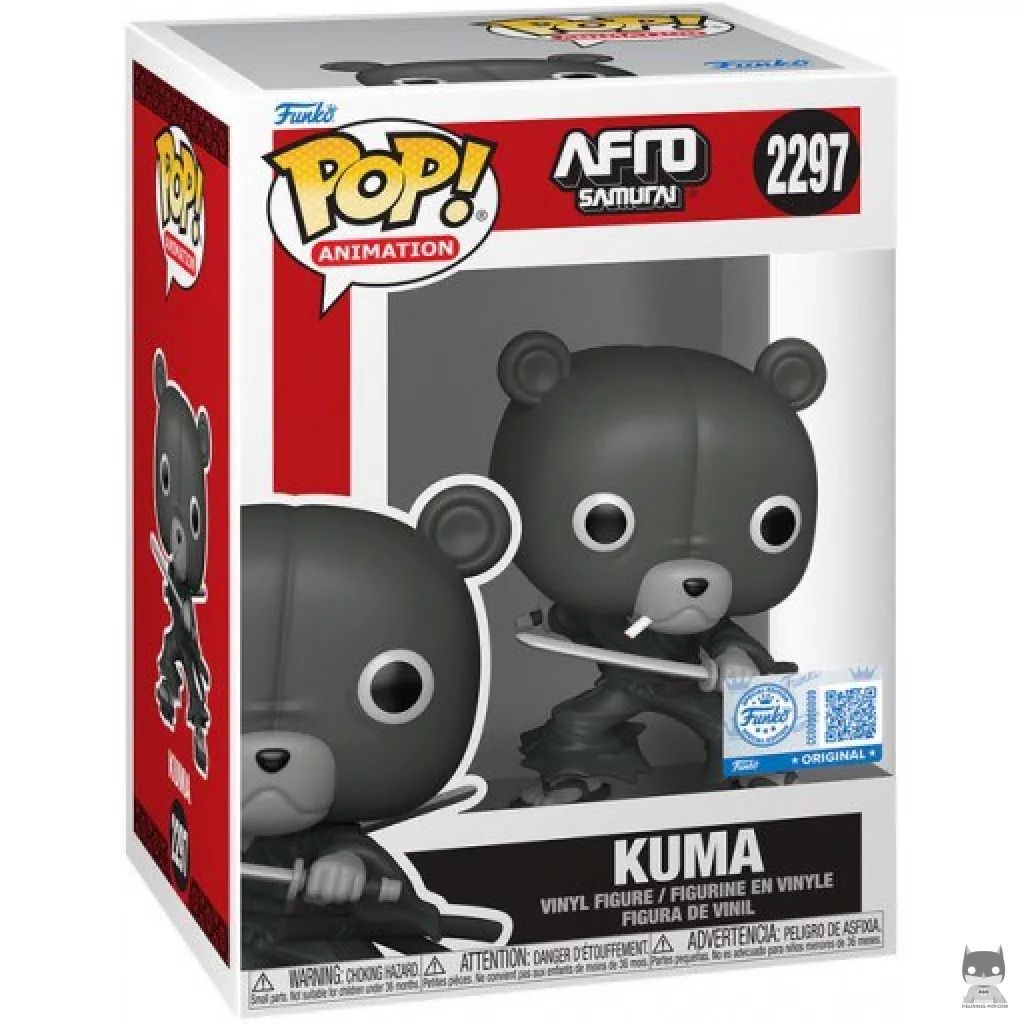 Figurine Funko POP Kuma avec boîte