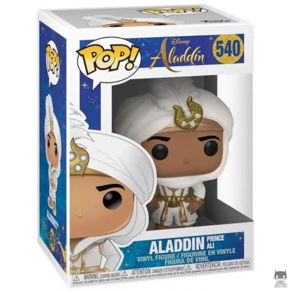 Figurine Funko POP Aladdin (Prince Ali) avec boîte