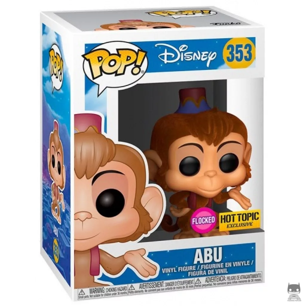 Figurine Funko POP Abu (Flocked) avec boîte