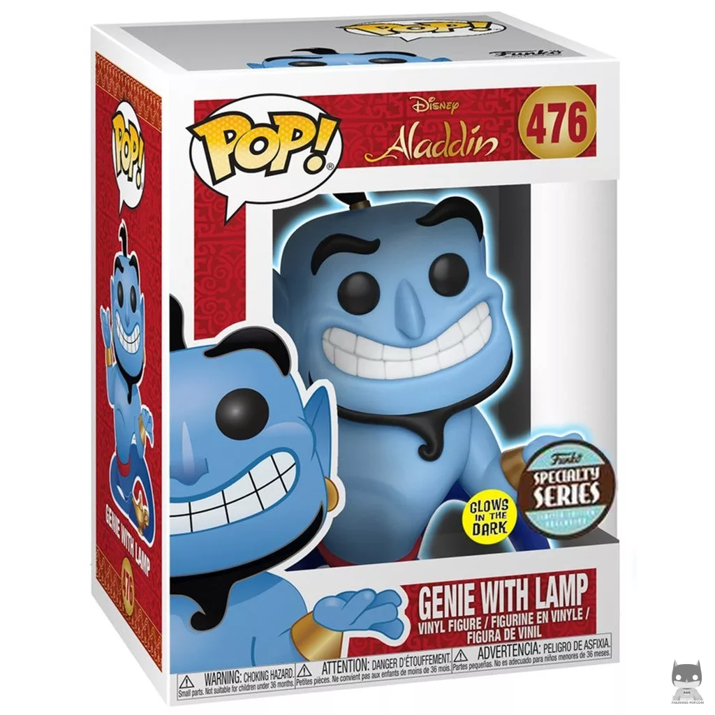 Figurine Funko POP Génie avec lampe avec boîte