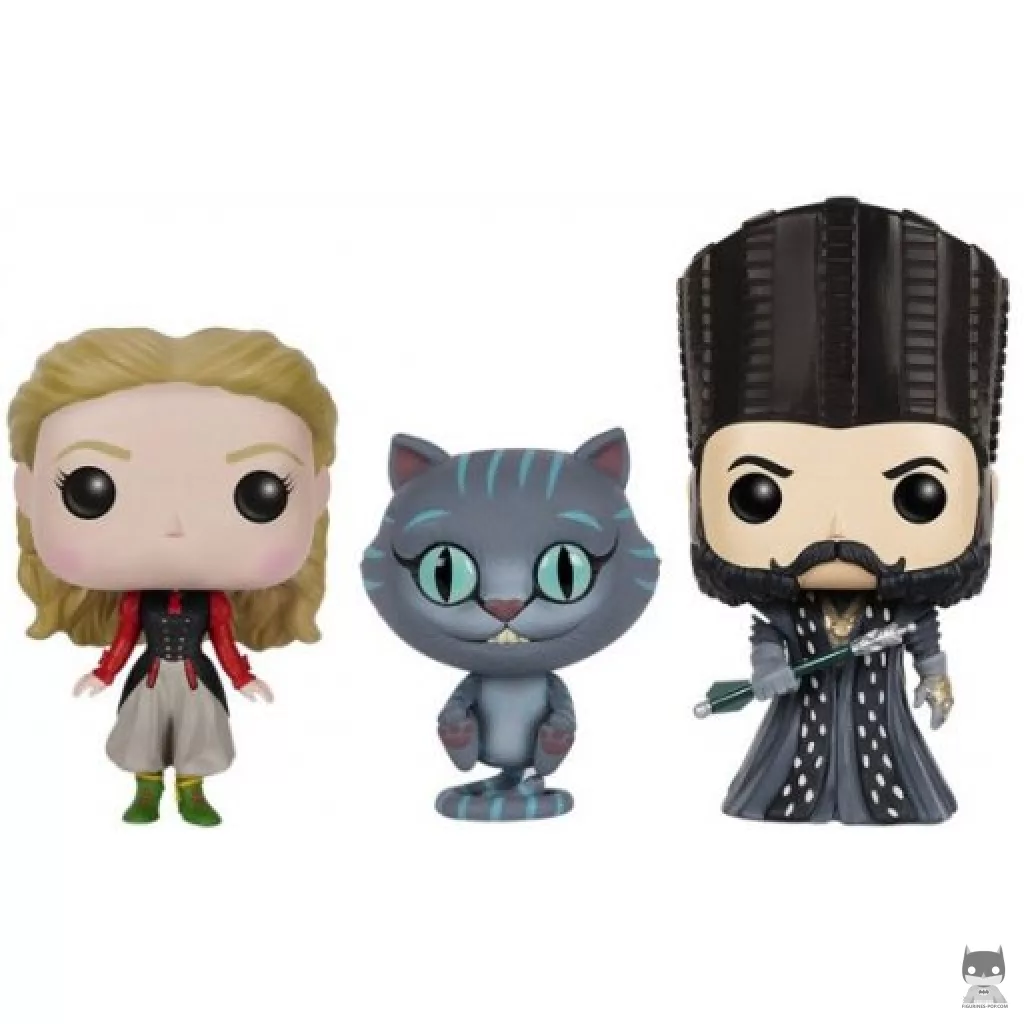 Figurine Funko POP Alice, Chessur & Time (Alice au Pays des Merveilles)