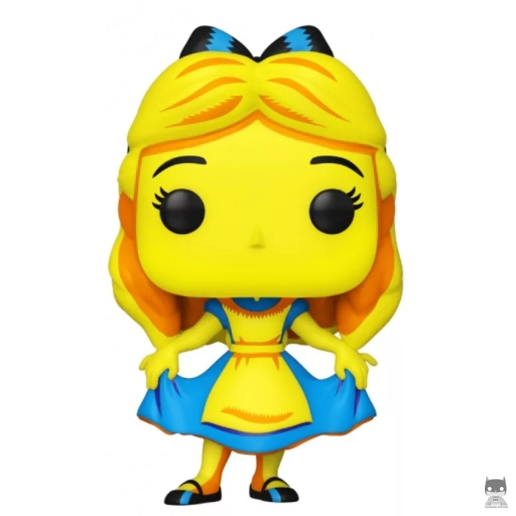 Figurine Funko POP Alice Révérence (Blacklight) (Alice au Pays des Merveilles)