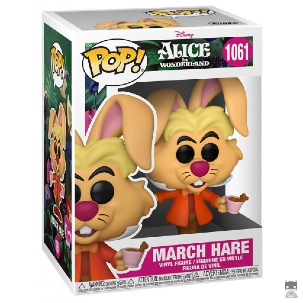 Figurine Funko POP Lièvre de Mars avec boîte