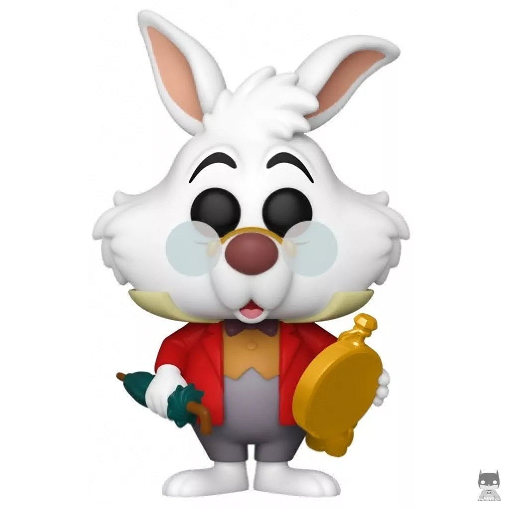 Figurine Funko POP Lapin Blanc avec montre (Alice au Pays des Merveilles)