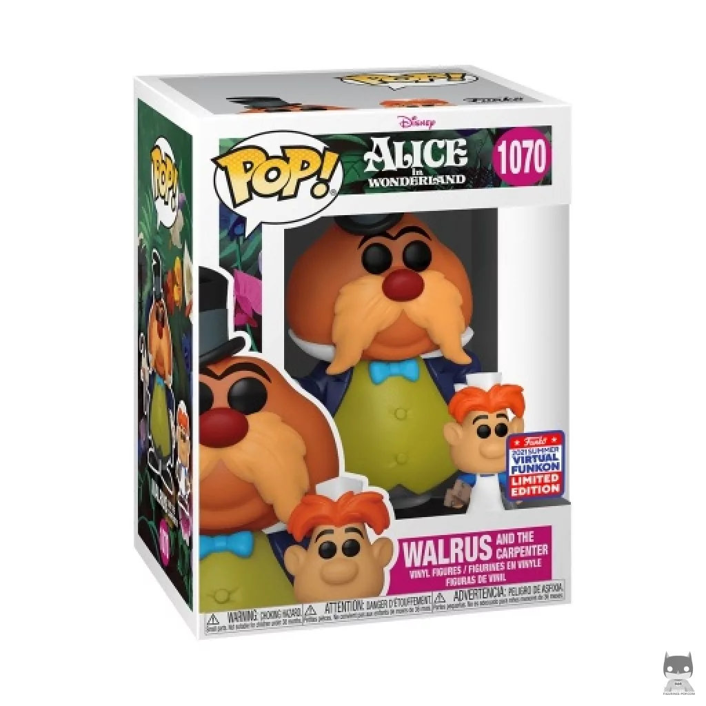 Figurine Funko POP Le Morse et le Charpentier avec boîte