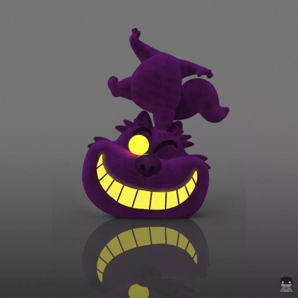 Figurine Funko POP Chat du Cheshire (Chase & Flocked & Glow in the Dark) (Alice au Pays des Merveilles)