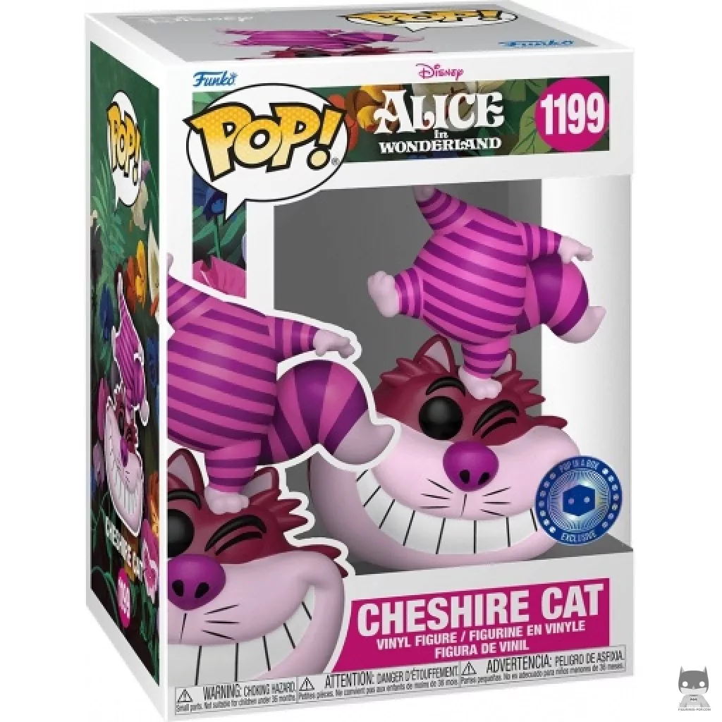 Figurine Funko POP Chat du Cheshire avec boîte