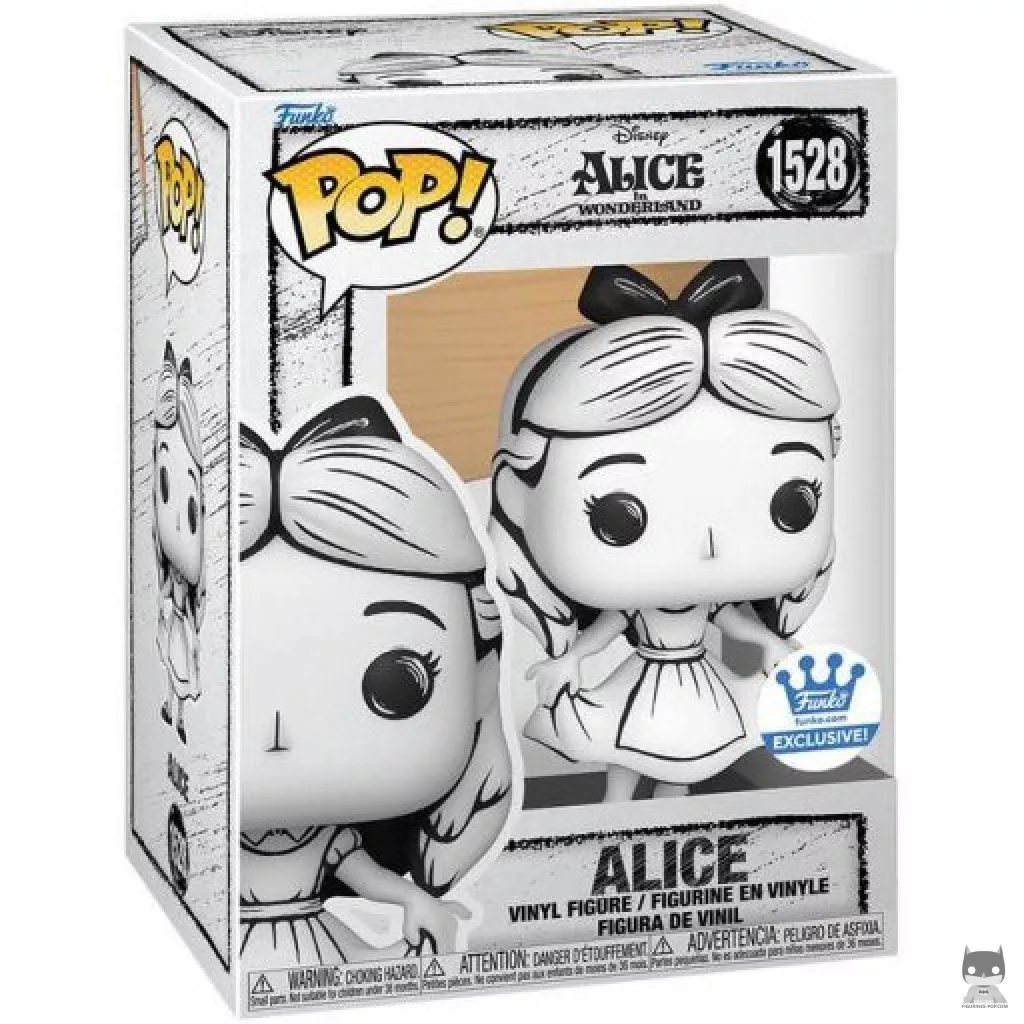 Figurine Funko POP Alice (Esquisse) avec boîte