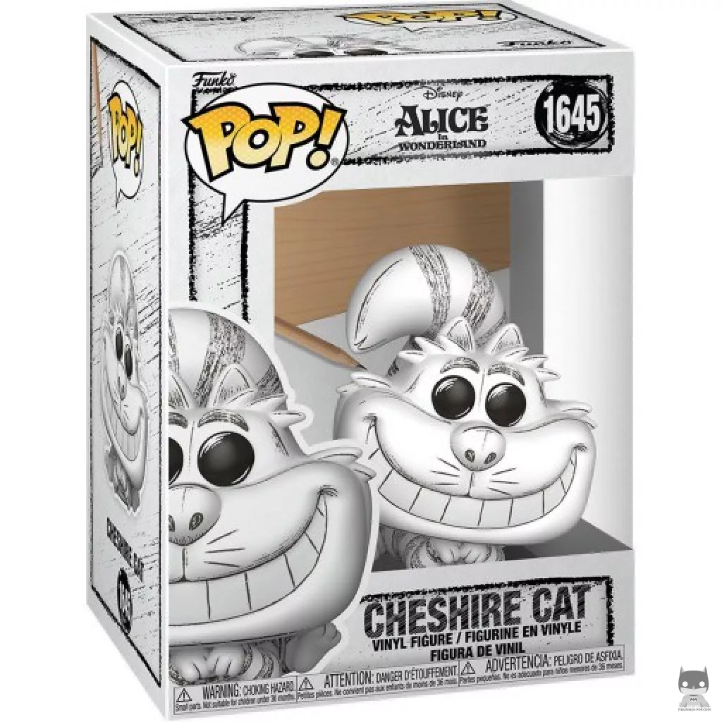 Figurine Funko POP Chat du Cheshire (Esquisse) avec boîte