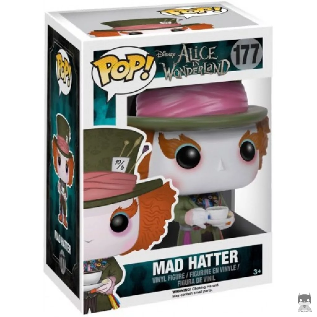 Figurine Funko POP Chapelier Fou avec boîte