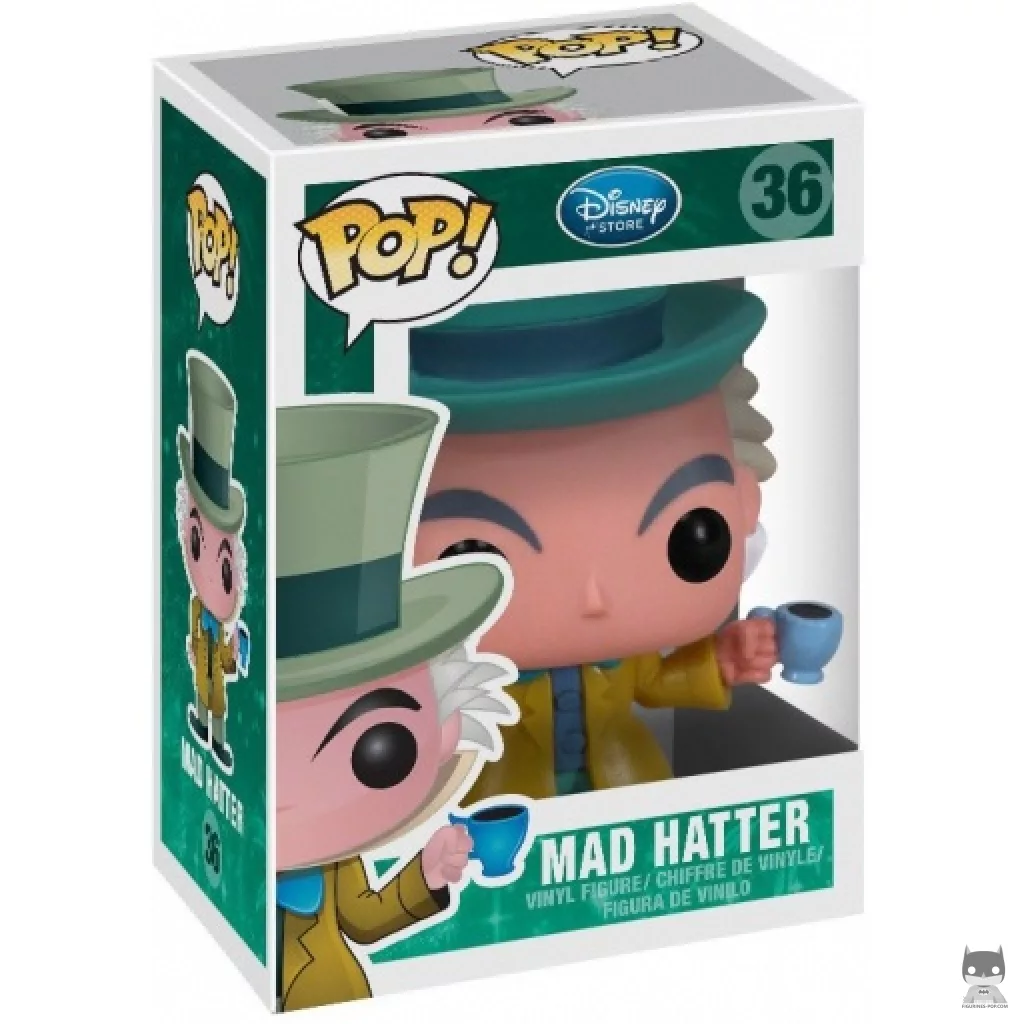 Figurine Funko POP Chapelier Fou avec boîte
