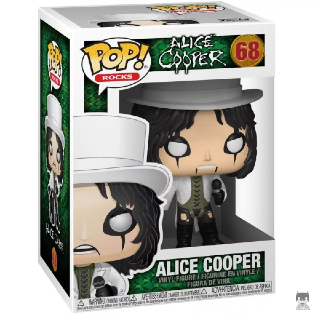 Figurine Funko POP Alice Cooper avec boîte