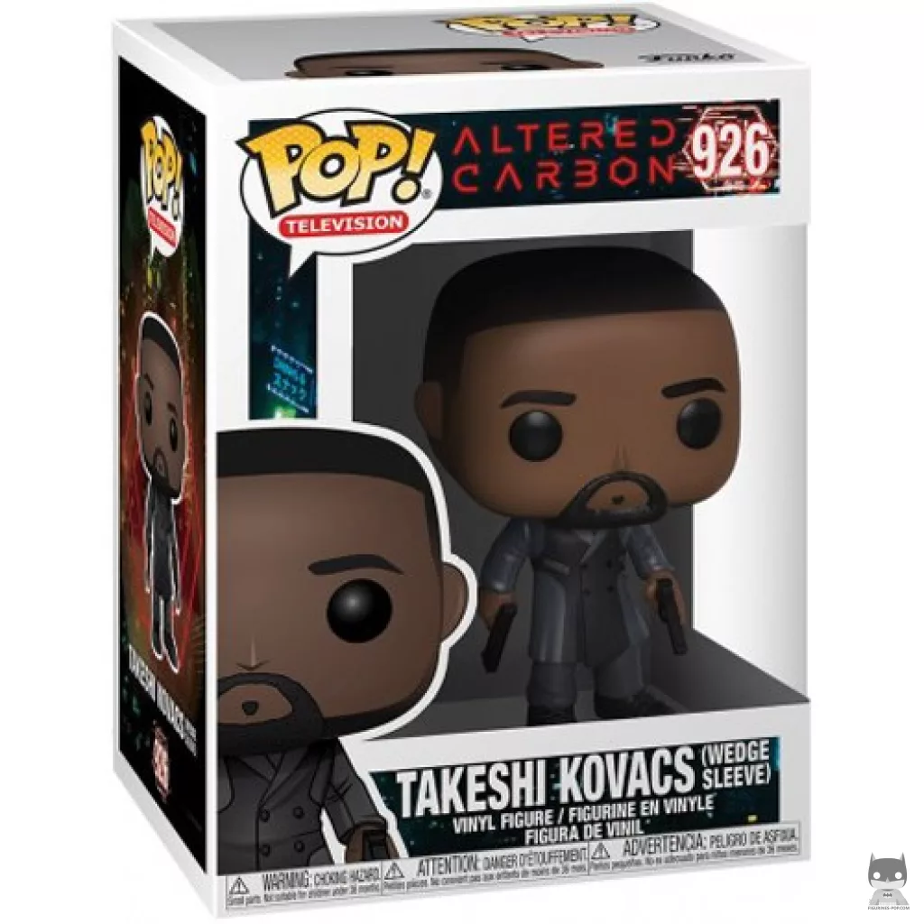 Figurine Funko POP Takeshi Kovacs (Wedge Sleeve) avec boîte