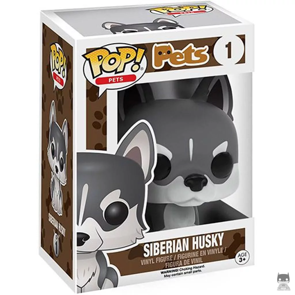 Figurine Funko POP Husky Sibérien avec boîte