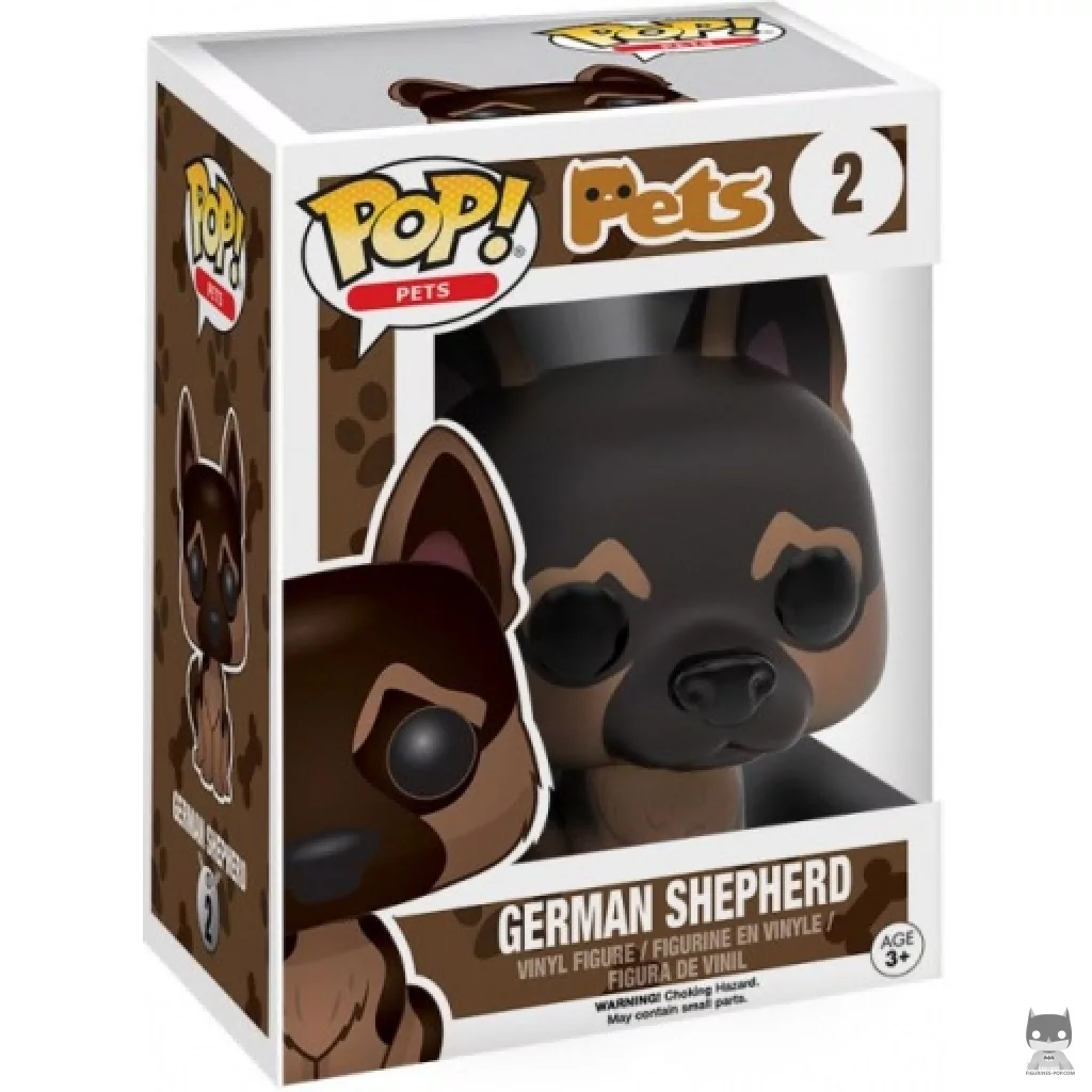 Figurine Funko POP Berger Allemand avec boîte