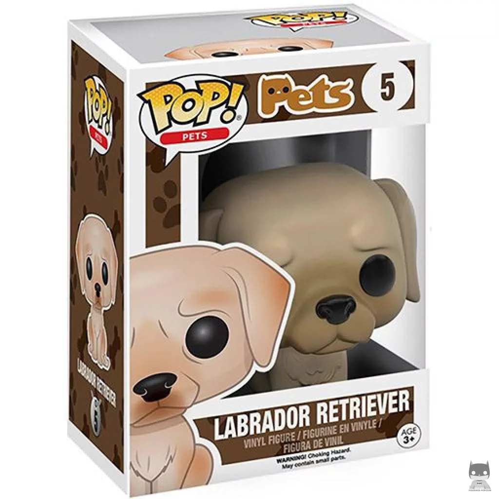 Figurine Funko POP Labrador Retriever avec boîte