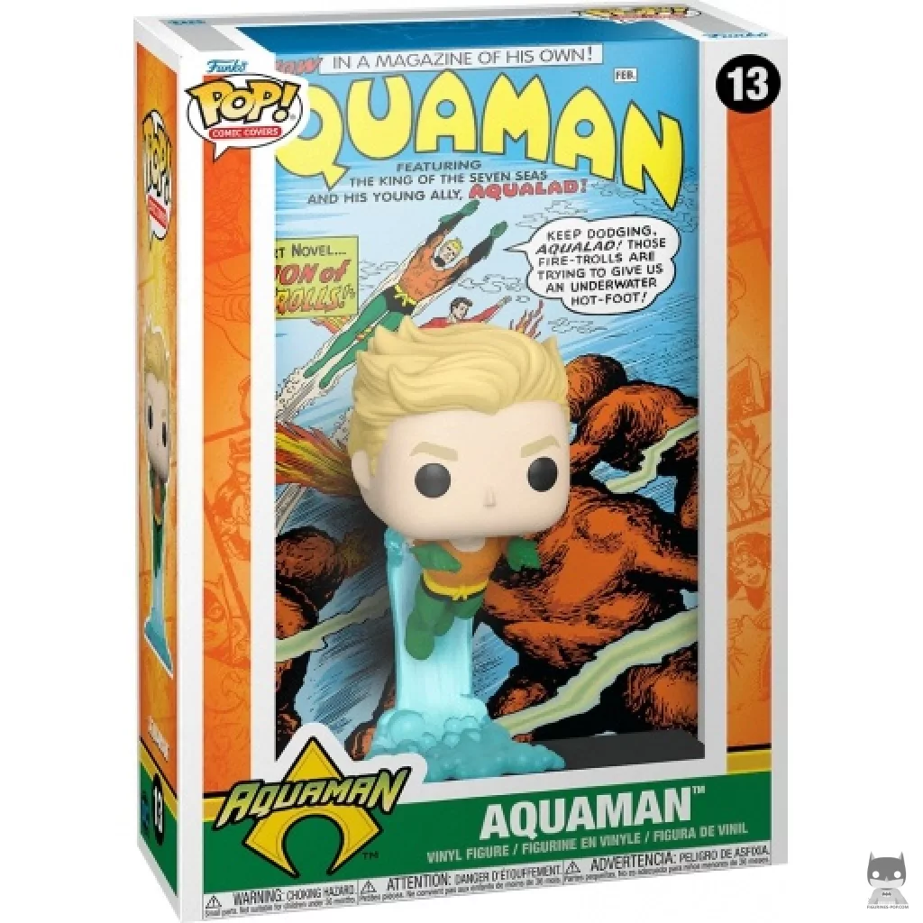 Figurine Funko POP Aquaman avec boîte