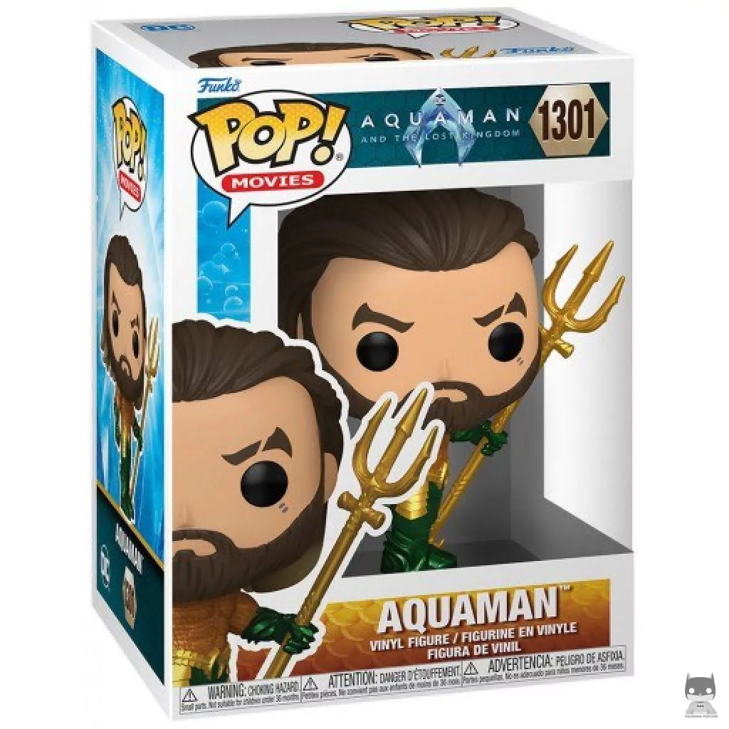 Figurine Funko POP Aquaman avec boîte