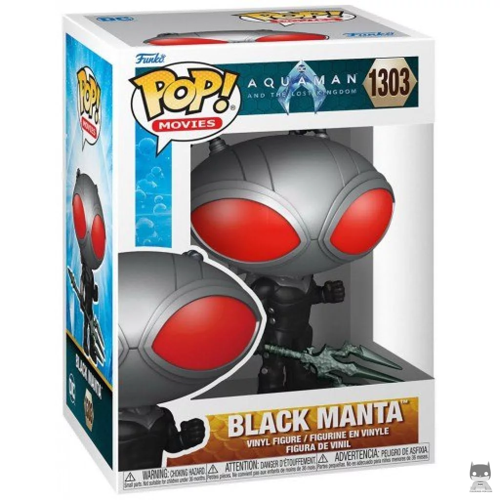 Figurine Funko POP Black Manta avec boîte
