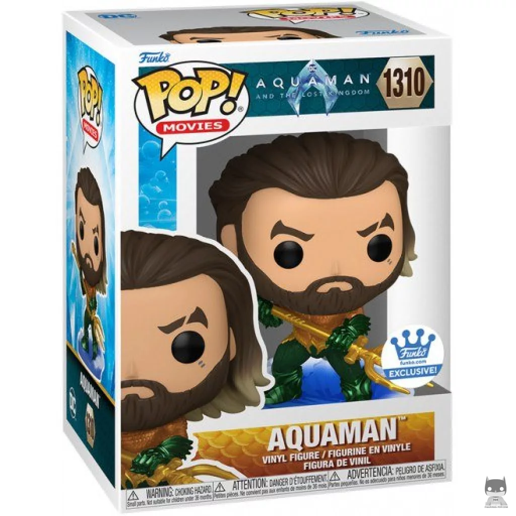 Figurine Funko POP Aquaman avec boîte