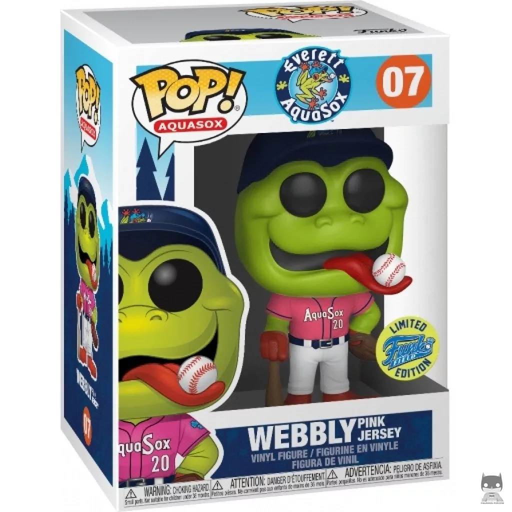 Figurine Funko POP Webbly Maillot Rose avec boîte