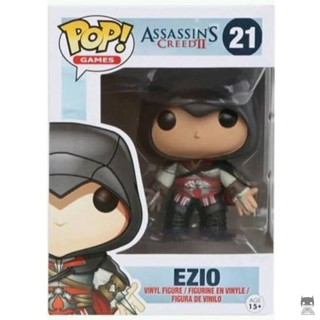 Figurine Funko POP Ezio Auditore (Noir) avec boîte