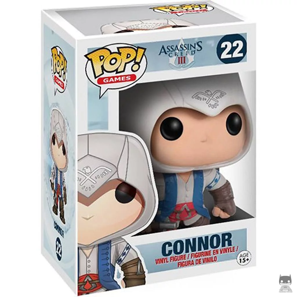 Figurine Funko POP Connor Kenway avec boîte