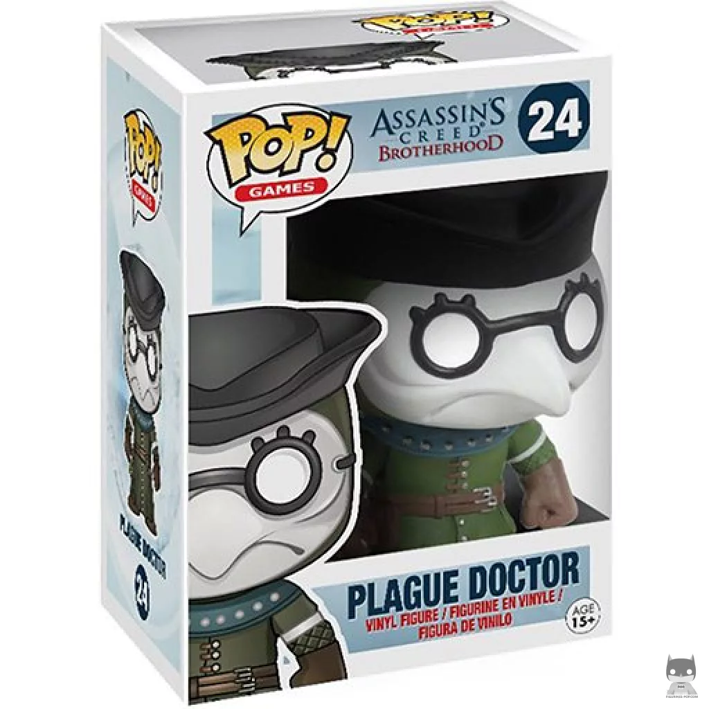Figurine Funko POP Plague Doctor avec boîte