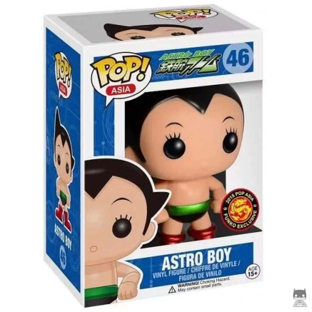 Figurine Funko POP Astro Boy (Metallic) avec boîte