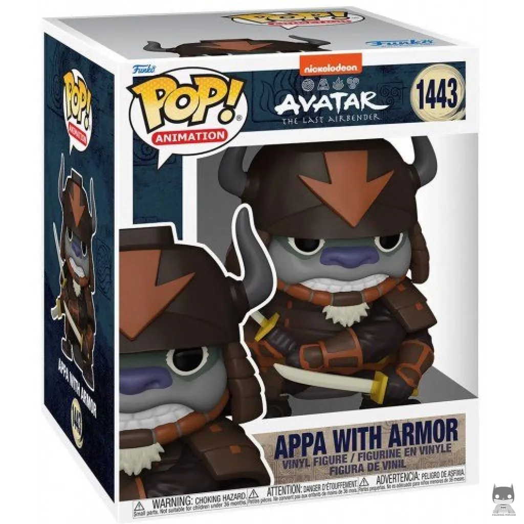 Figurine Funko POP Appa avec Armure (Supersized) avec boîte