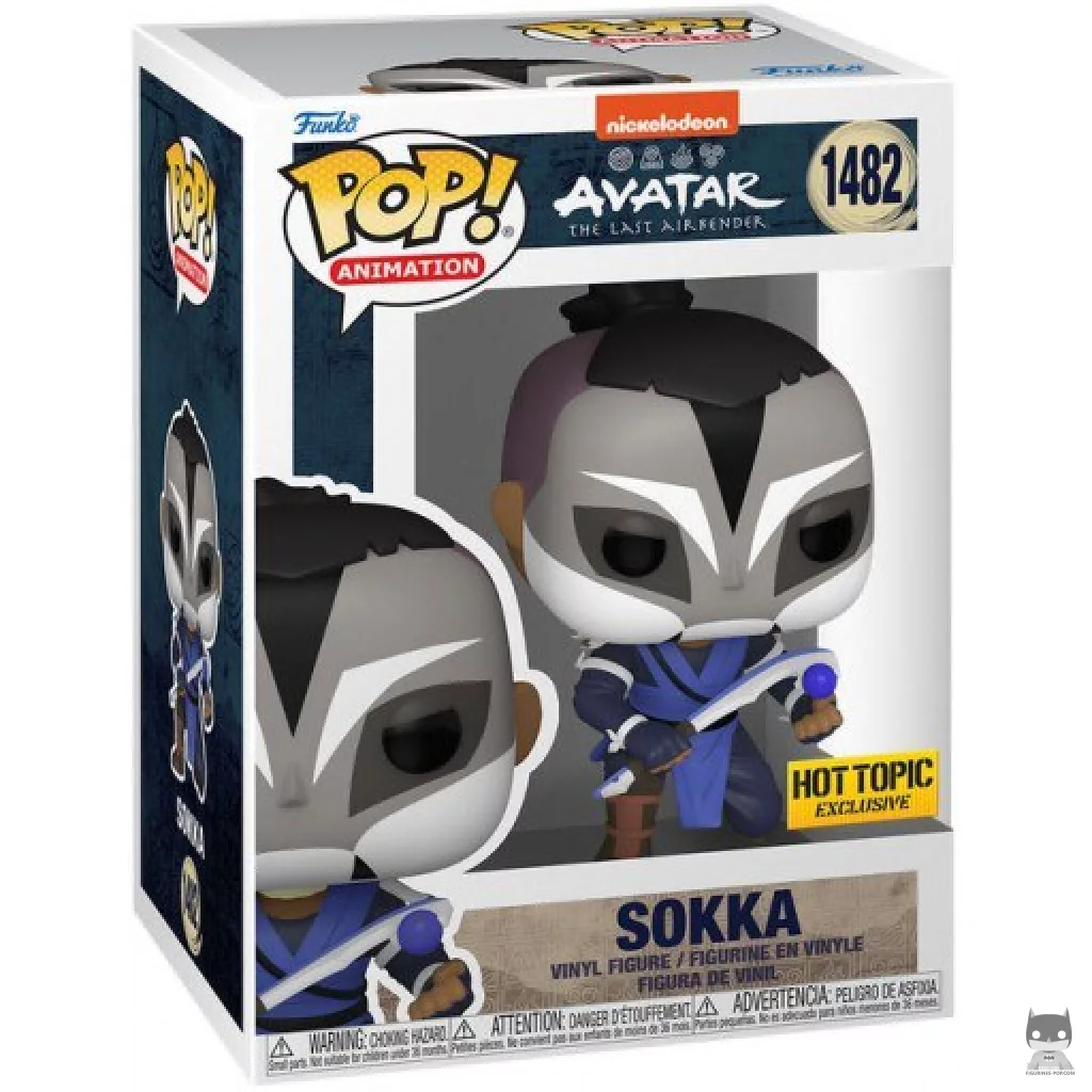 Figurine Funko POP Sokka avec boîte