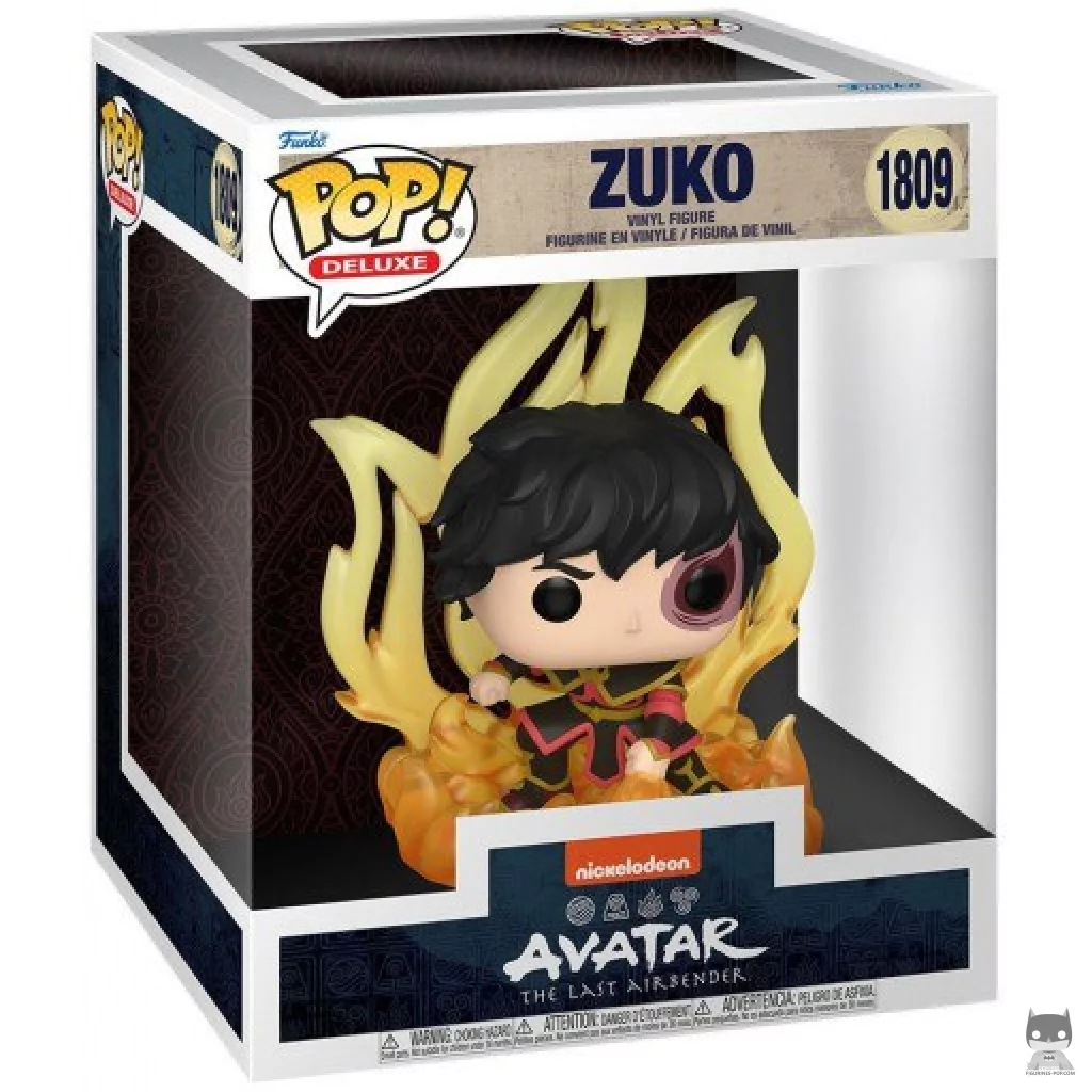 Figurine Funko POP Zuko (Maîtrise du Feu) avec boîte