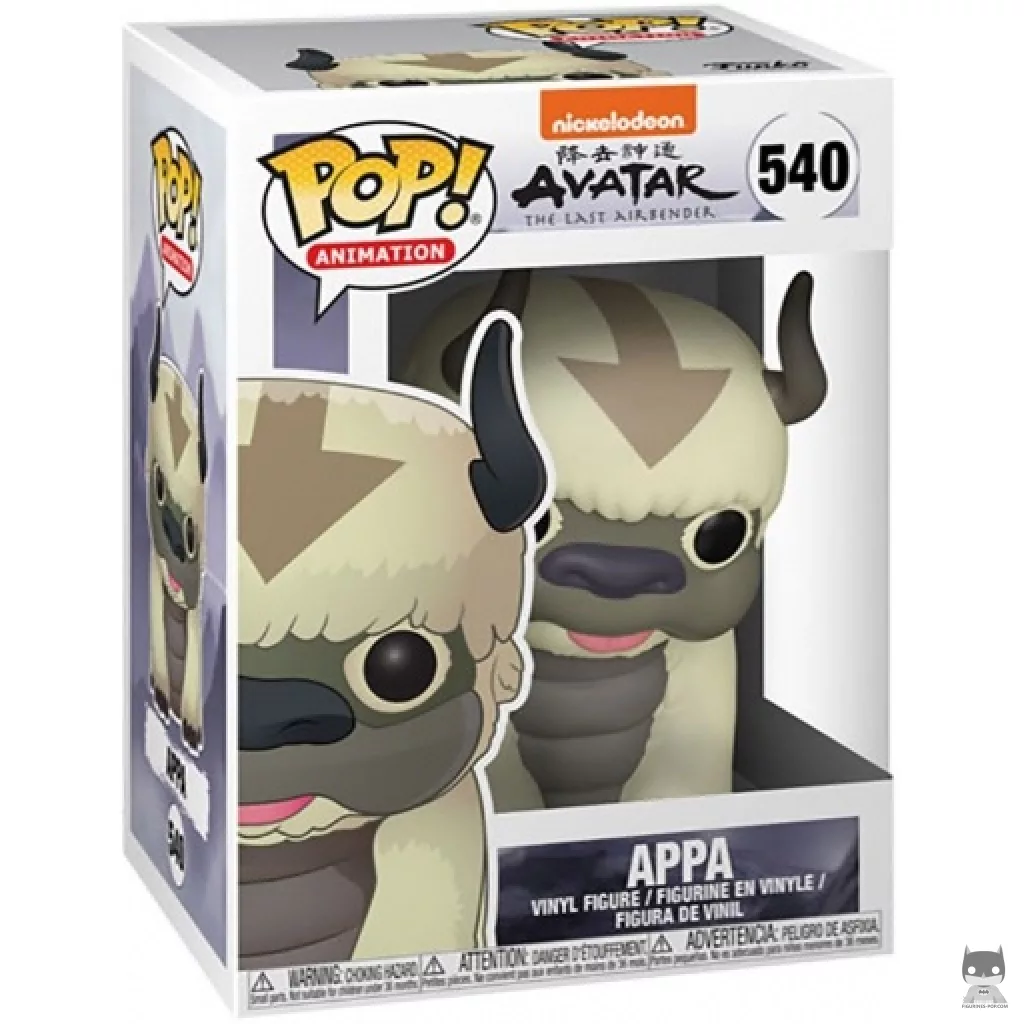Figurine Funko POP Appa avec boîte