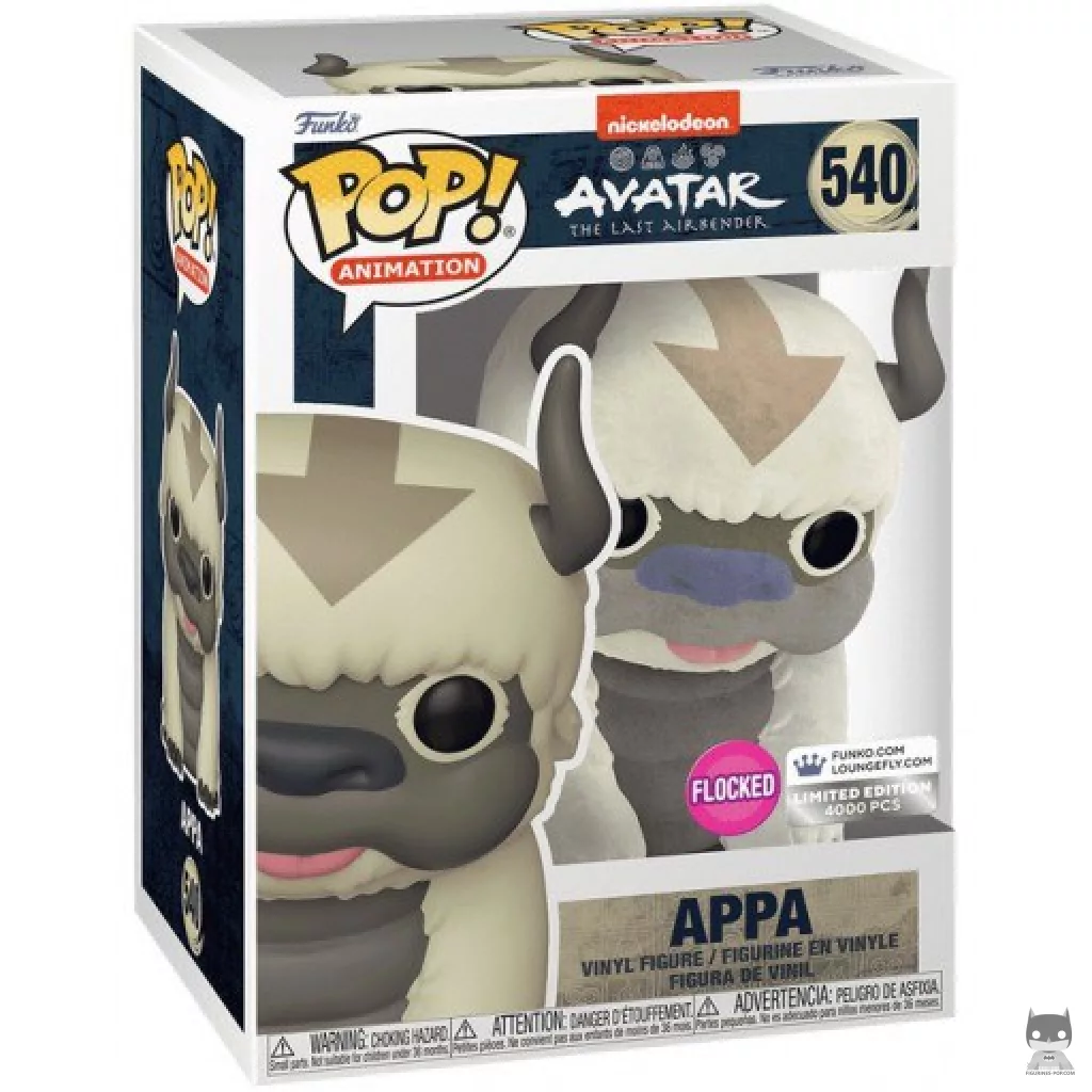 Figurine Funko POP Appa (Flocked) avec boîte