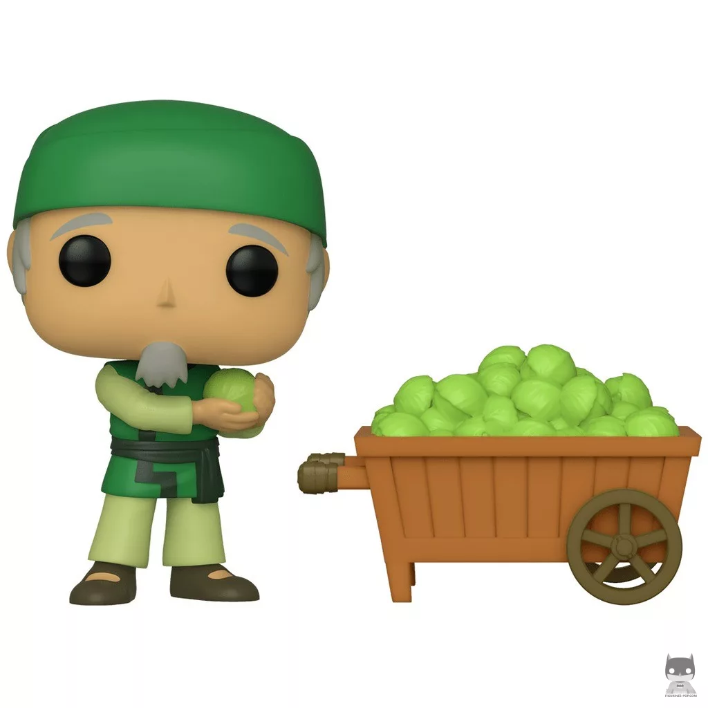 Figurine Funko POP Cabbage Man & Cart (Avatar : le dernier maître de l'air)