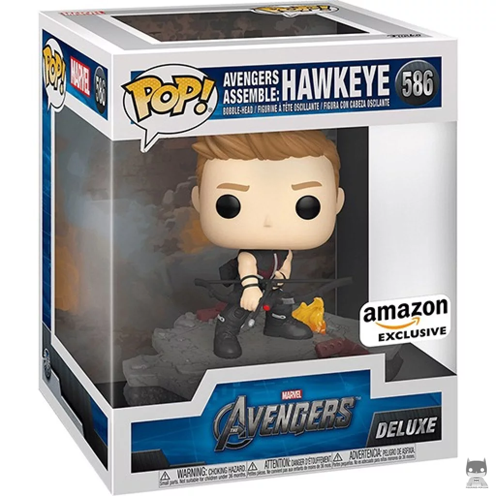 Figurine Funko POP Avengers Assemble : Hawkeye avec boîte