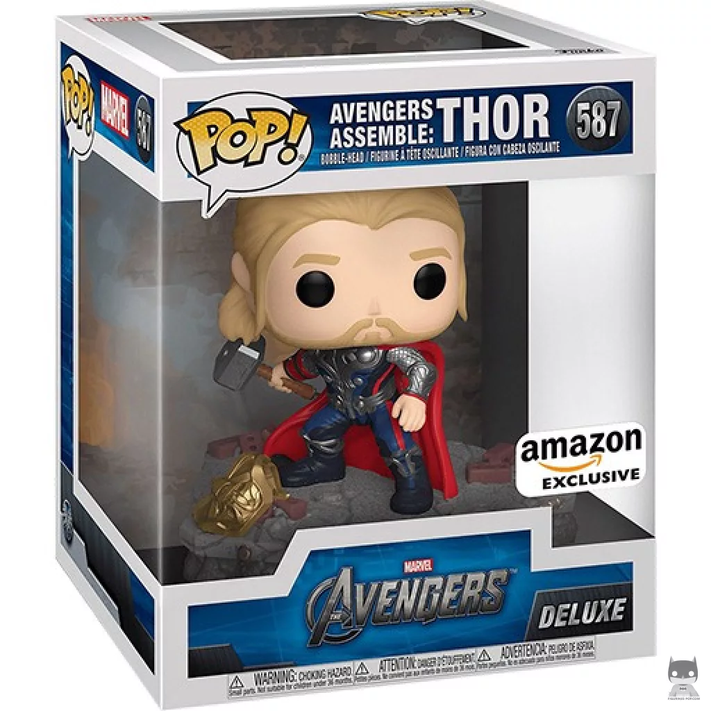 Figurine Funko POP Avengers Assemble : Thor avec boîte