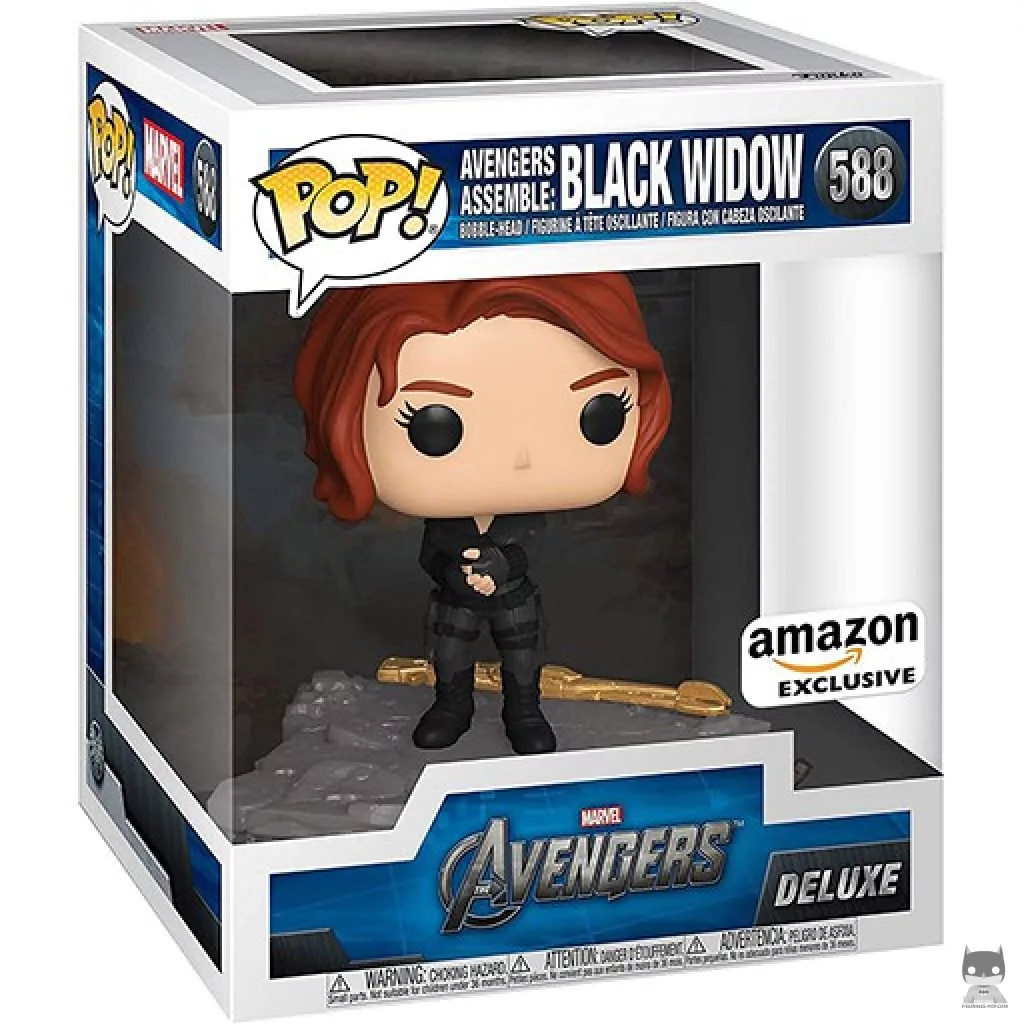 Figurine Funko POP Avengers Assemble : Black Widow avec boîte
