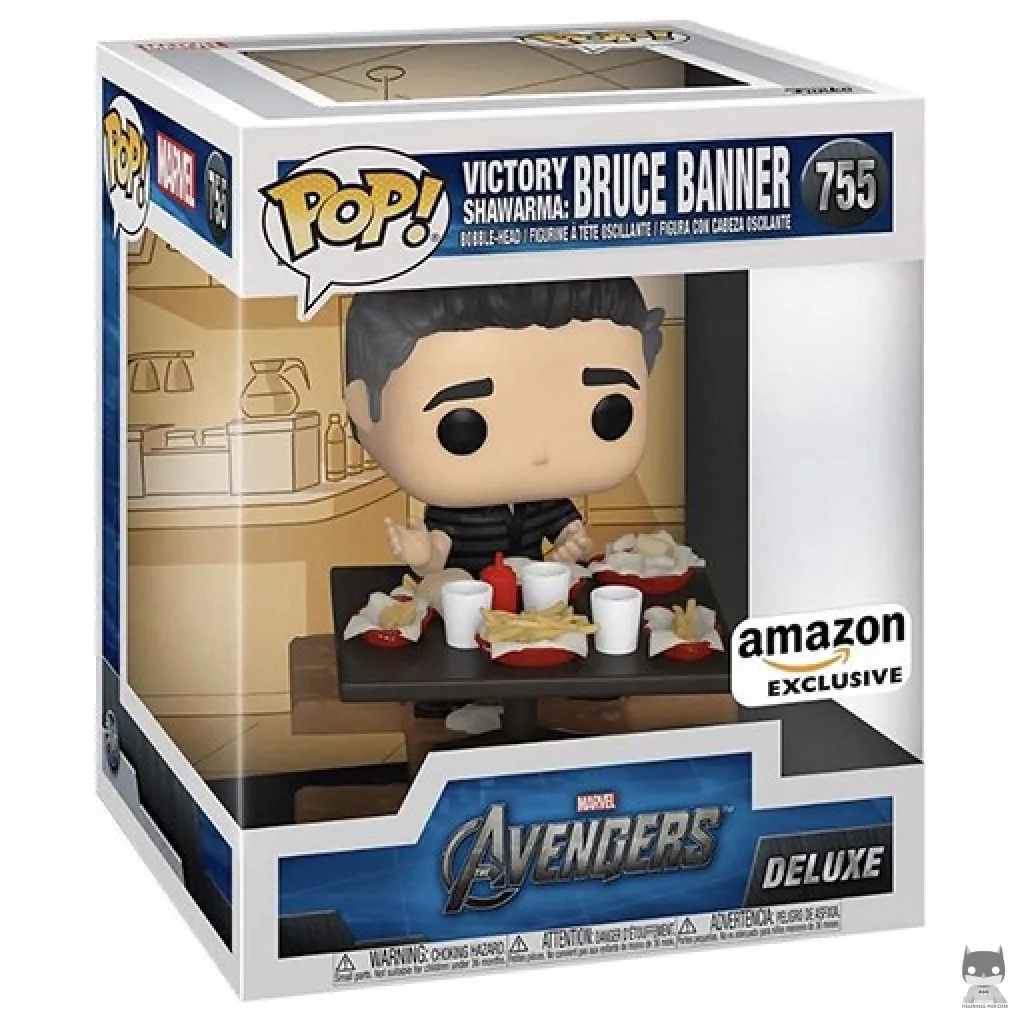 Figurine Funko POP Victory Shawarma : Bruce Banner avec boîte