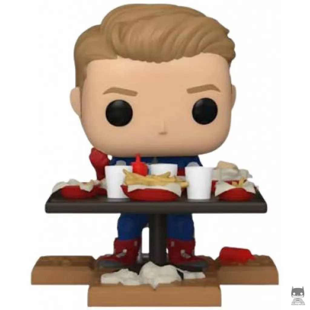 Figurine Funko POP Victory Shawarma : Captain America (Avengers)