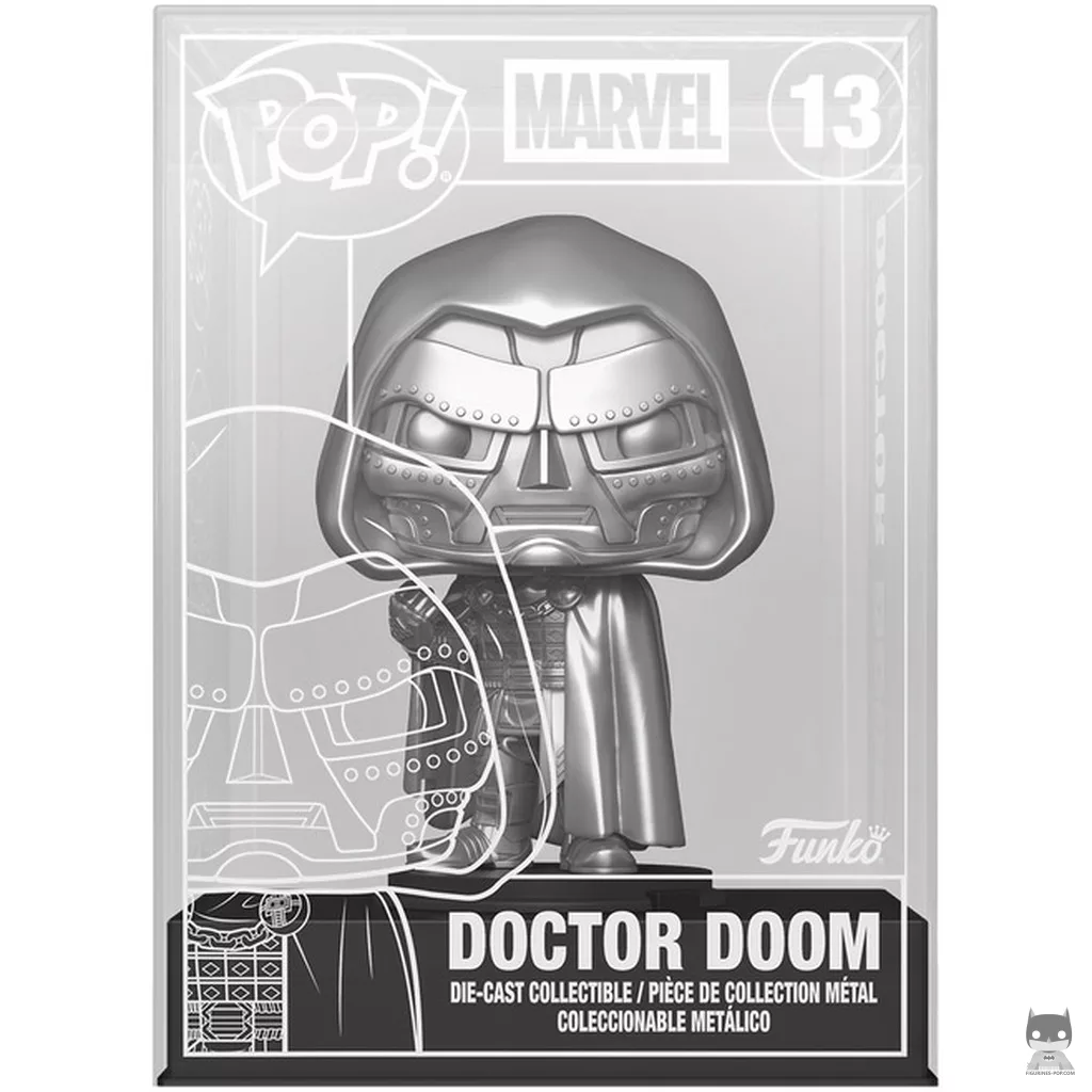 Figurine Funko POP Doctor Doom (Chase) avec boîte
