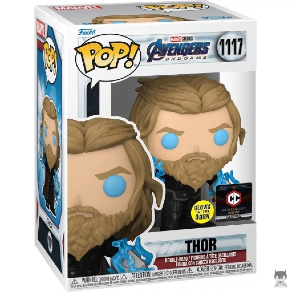 Figurine Funko POP Thor (Glow in the Dark) avec boîte