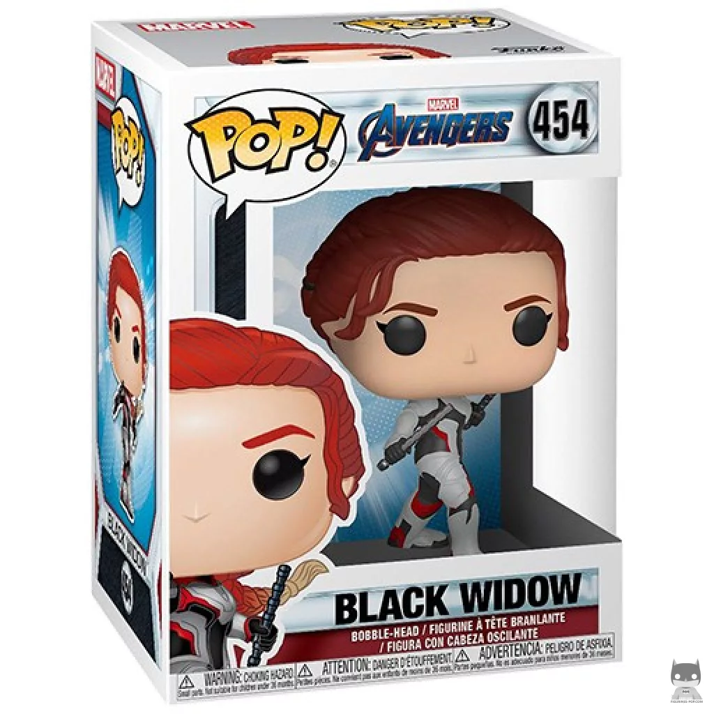 Figurine Funko POP Black Widow avec boîte