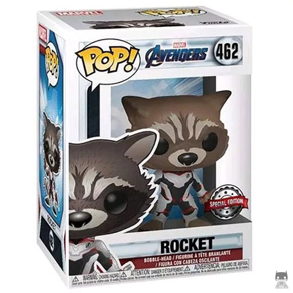 Figurine Funko POP Rocket avec boîte