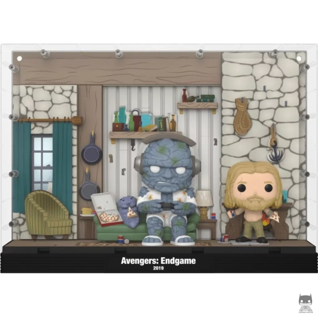 Figurine Funko POP Maison de Thor (Miek, Korg & Thor) (Avengers : Endgame)