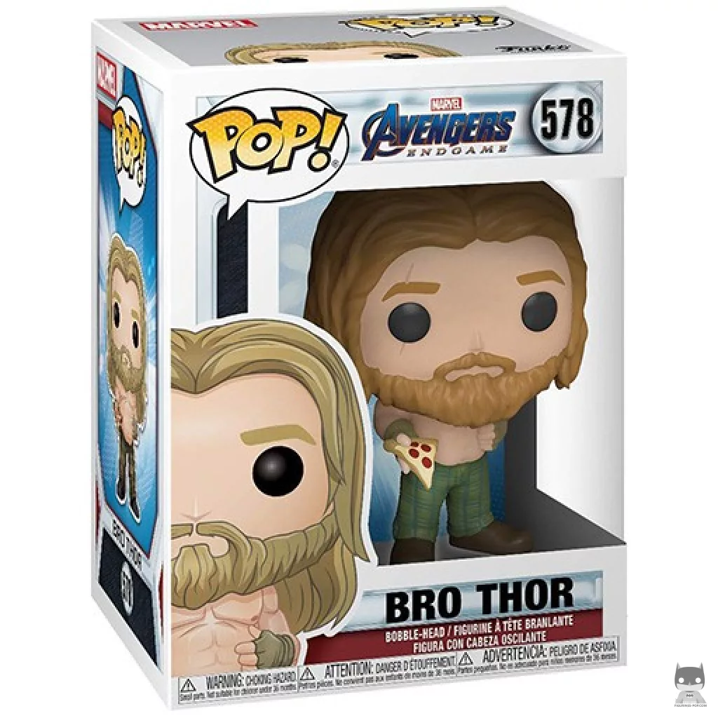 Figurine Funko POP Thor avec Pizza avec boîte