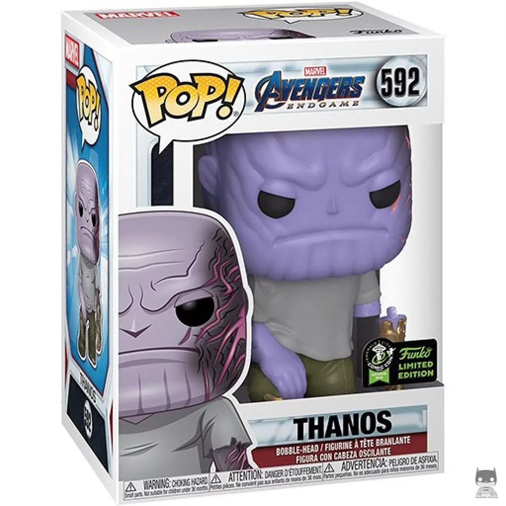 Figurine Funko POP Thanos avec boîte