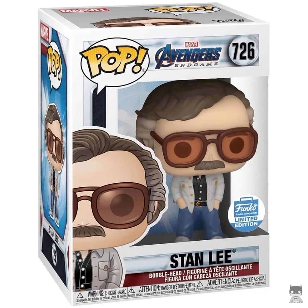 Figurine Funko POP Stan Lee avec boîte