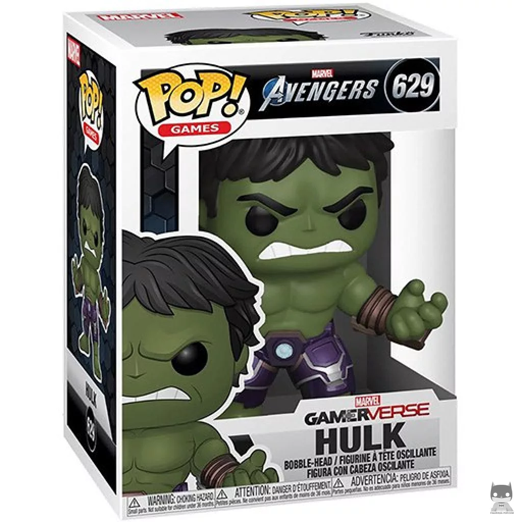Figurine Funko POP Hulk avec boîte