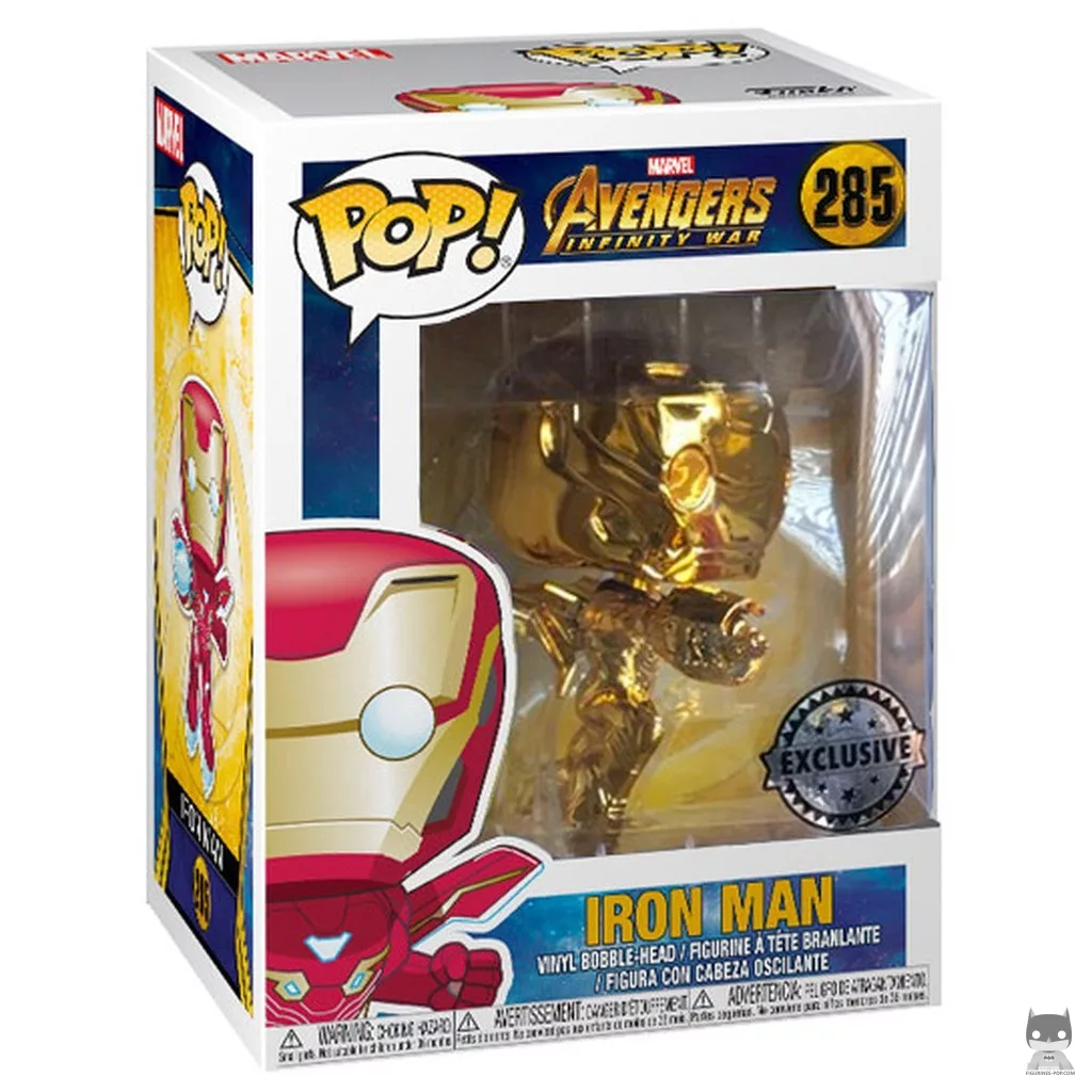 Figurine Funko POP Iron Man avec boîte